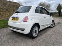 Used Fiat 500 Lounge 69 HP (50 kW) 2011 White Hatchback