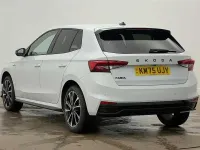 Used Skoda Fabia Monte Carlo 85 HP (62 kW) 2025 Moon white metallic Hatchback