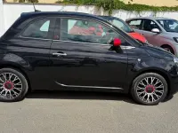 Used Fiat 500 Red 69 HP (50 kW) 2022 Crossover black with red detail Hatchback