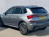 Used Skoda Kamiq Design Edition 116 HP (85 kW) 2025 Graphite grey metallic black magic pearl effect SUV