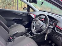 Used Vauxhall Corsa 90 HP (66 kW) 2019 Red Hatchback
