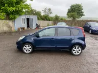 Used Nissan Note N-TEC 2012 Blue Hatchback