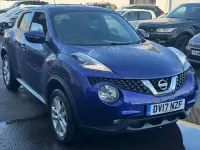 Używany Nissan Juke N-Connecta 117 KM (86 kW) 2017 Niebieski SUV