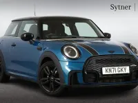 Used Mini Cooper Hatch 136 HP (100 kW) 2021 Blue Hatchback
