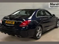Used Mercedes C200 AMG Line Premium 184 HP (135 kW) 2017 Blue Sedan