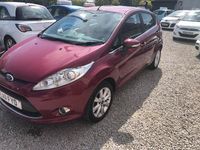 Used Ford Fiesta Zetec 96 HP (70 kW) 2011 Red Hatchback