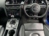 Used Audi A5 Black Edition 190 HP (139 kW) 2015 Blue Coupe