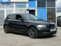 Begagnad BMW 118 Comfort Edition 2008 Svart Halvkombi