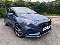 Used Ford Fiesta ST-Line 125 HP (91 kW) 2022 Blue Hatchback