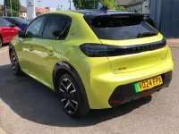 Used Peugeot e-208 GT 113 kW (154 HP) 2024 Yellow Hatchback