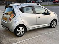 Used Chevrolet Spark LT 2012 Silver Hatchback