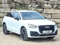 Used Audi Q2 Black Edition 116 HP (85 kW) 2020 White SUV