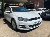 Used VW Golf VII SE 122 HP (89 kW) 2013 White Hatchback