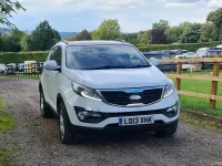 Used Kia Sportage 115 HP (84 kW) 2013 White SUV