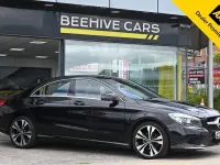 Used Mercedes CLA220 177 HP (130 kW) 2018 Black Coupe