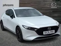 Used Mazda 3 Homura-Line 138 HP (101 kW) 2026 White Hatchback
