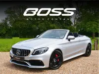 Used Mercedes C63 AMG Premium Plus 2019 Silver Cabriolet