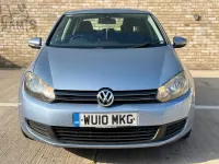 Used VW Golf VI SE 105 HP (77 kW) 2010 Blue Hatchback
