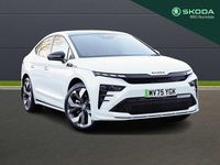 Used Skoda Enyaq iV vRS 245 kW (334 HP) 2025 Moon white metallic SUV