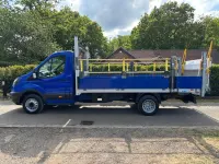 Begagnad Ford Transit 130 HK (95 kW) 2017 Blå Cab