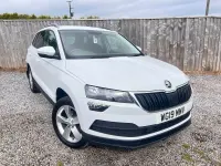 Used Skoda Karoq SE 150 HP (110 kW) 2019 White SUV
