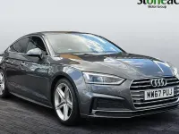 Used Audi A5 Sportback S-Line 190 HP (139 kW) 2018 Grey Hatchback