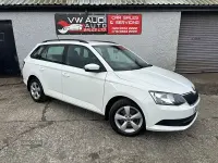 Used Skoda Fabia SE 110 HP (80 kW) 2015 White Estate