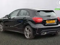 Used Mercedes A200 AMG line 136 HP (100 kW) 2017 Black Hatchback