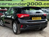 Used Ford Focus Zetec 125 HP (91 kW) 2020 Black Hatchback