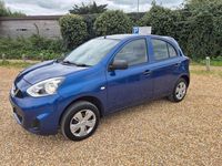 Used Nissan Micra Visia 80 HP (58 kW) 2014 Blue Hatchback