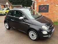Used Fiat 500 Lounge 69 HP (50 kW) 2017 Black Hatchback