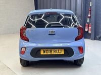 Used Kia Picanto 66 HP (48 kW) 2018 Blue Hatchback