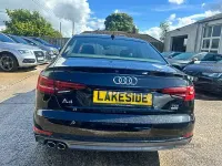 Used Audi A4 S-Line 190 HP (139 kW) 2018 Black Sedan