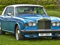 Used Rolls Royce Corniche 240 HP (176 kW) 1980 Blue Cabriolet