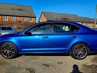 Used Skoda Octavia vRS 2015 Blue Hatchback