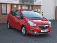 Used Vauxhall Meriva 2016 Red MPV