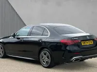 Used Mercedes C300e AMG Line Premium 313 HP (230 kW) 2024 Obsidian black metallic Sedan