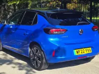 Used Vauxhall Corsa-e Elite 100 kW (136 HP) 2022 Blue Hatchback