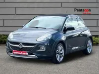 Used Vauxhall Adam Rocks 86 HP (63 kW) 2018 Grey Hatchback