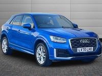 Used Audi Q2 S-Line 116 HP (85 kW) 2020 Blue SUV