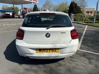 Used BMW 120 Comfort Edition 2015 White Hatchback