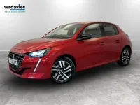 Used Peugeot 208 Allure+ 100 HP (73 kW) 2023 Red Hatchback