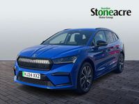 Used Skoda Enyaq iV SportlinePlus 210 kW (286 HP) 2024 Blue SUV