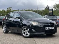 Used Ford Focus Zetec 125 HP (91 kW) 2014 Black Hatchback