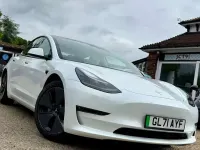 Used Tesla Model 3 Long Range RWD 258 kW (351 HP) 2021 White Sedan