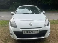 Used Renault Clio Dynamique 88 HP (64 kW) 2012 White Hatchback