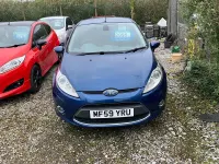 Used Ford Fiesta Titanium 96 HP (70 kW) 2009 Blue Hatchback