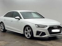 Used Audi A4 S-Line 150 HP (110 kW) 2022 White Sedan