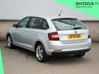 Used Skoda Rapid SE 95 HP (69 kW) 2019 Silver Hatchback