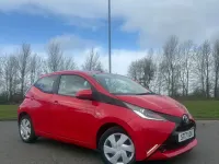 Used Toyota Aygo X-play 69 HP (50 kW) 2017 Red Hatchback